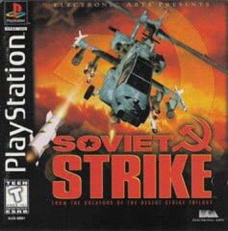 An image of the game, console, or accessory Soviet Strike - (CIB) (Playstation)