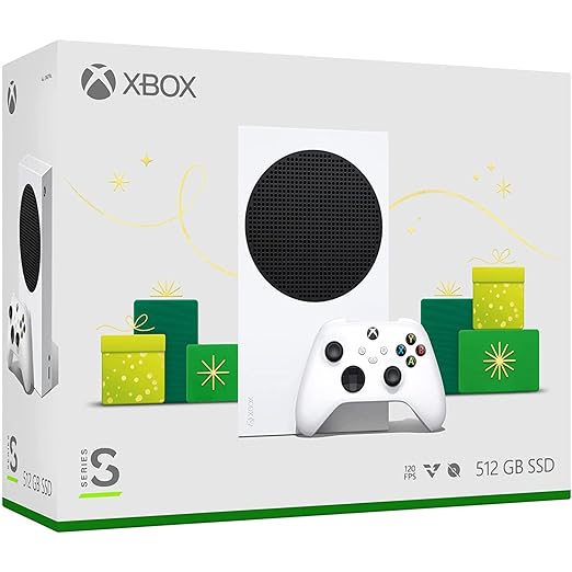 Microsoft - Xbox Series S 512 GB totalmente digital (juegos sin disco) - Consola navideña - Blanco - (CIB) (Xbox Series S)