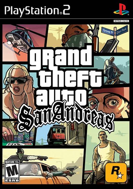 An image of the game, console, or accessory Grand Theft Auto San Andreas - (CIB) (Playstation 2)