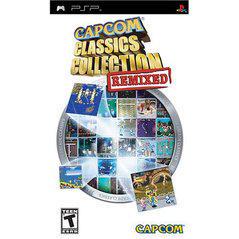 An image of the game, console, or accessory Capcom Classics Collection Remixed - (CIB) (PSP)