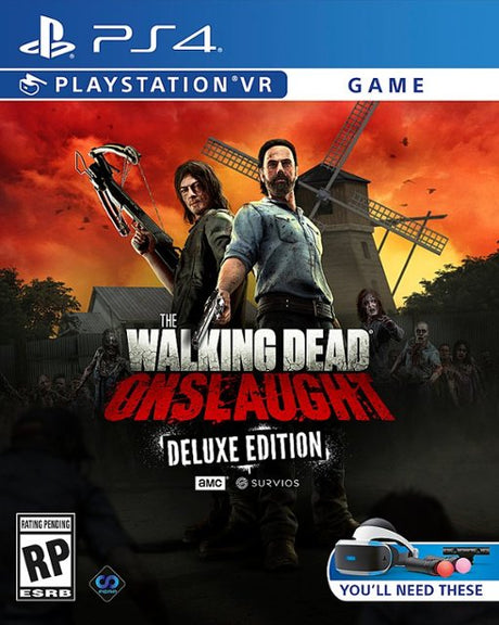 An image of the game, console, or accessory The Walking Dead Onslaught [Deluxe Edition] - (CIB) (Playstation 4)