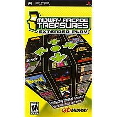 An image of the game, console, or accessory Midway Arcade Treasures Extended Play - (CIB) (PSP)