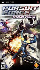 An image of the game, console, or accessory Pursuit Force Extreme Justice - (CIB) (PSP)