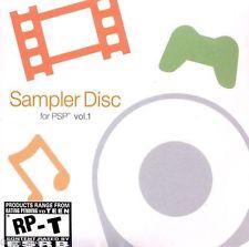 An image of the game, console, or accessory Sampler Disc: Volume 1 - (LS) (PSP)