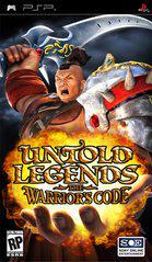 An image of the game, console, or accessory Untold Legends The Warrior's Code - (CIB) (PSP)