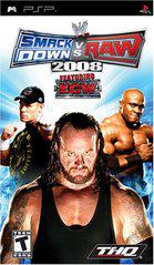 An image of the game, console, or accessory WWE Smackdown vs. Raw 2008 - (CIB) (PSP)