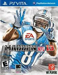 An image of the game, console, or accessory Madden NFL 13 - (LS) (Playstation Vita)