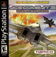 An image of the game, console, or accessory Ace Combat 3 Electrosphere - (CIB) (Playstation)