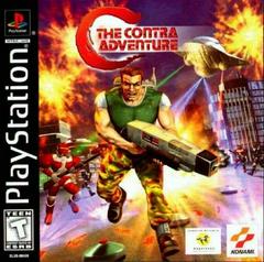 An image of the game, console, or accessory Contra Adventure - (CIB) (Playstation)