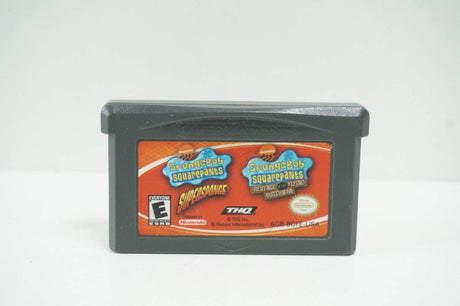 An image of the game, console, or accessory Spongebob Squarepants Super Sponge/Spongebob Squarepants Revenge Of The Flying Dutchman - (LS) (GameBoy Advance)