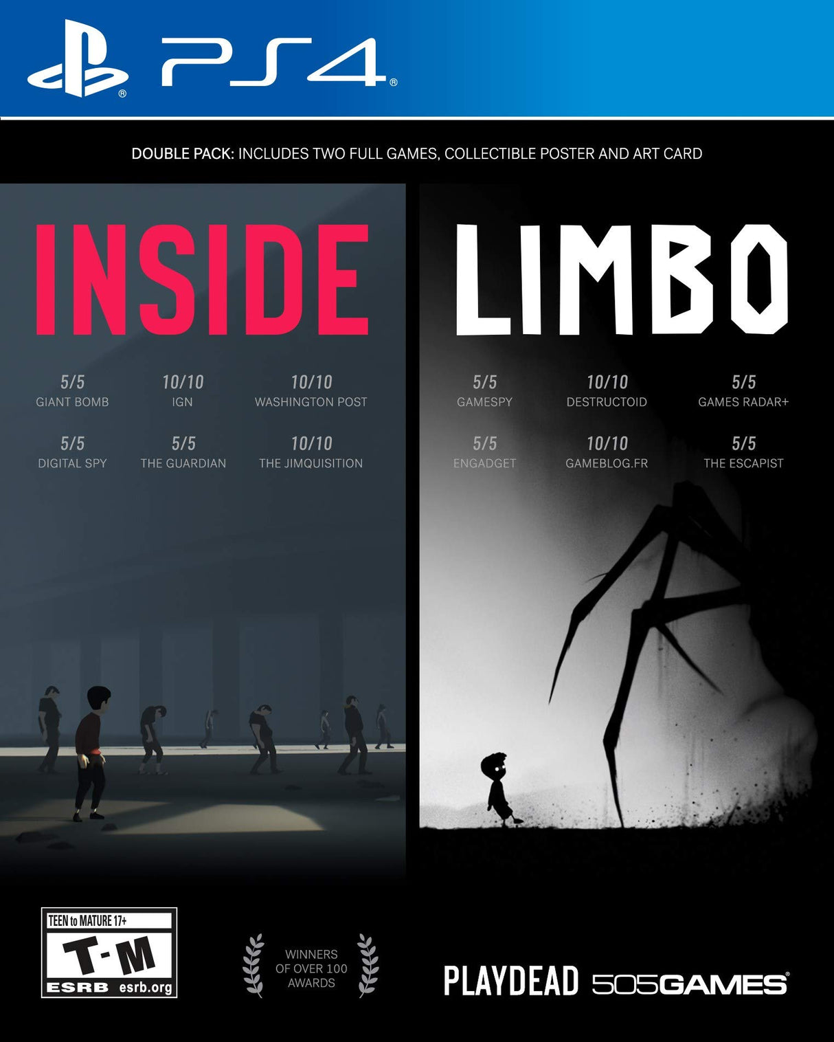 Inside Limbo Double Pack - (CIB) (Playstation 4)