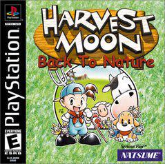 An image of the game, console, or accessory Harvest Moon Back to Nature - (CIB) (Playstation)