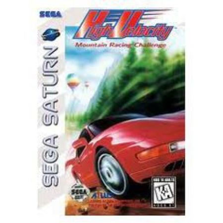 An image of the game, console, or accessory High Velocity Mountain Racing Challenge - (LS) (Sega Saturn)