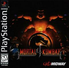 An image of the game, console, or accessory Mortal Kombat 4 - (CIB) (Playstation)