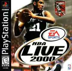 An image of the game, console, or accessory NBA Live 2000 - (CIB) (Playstation)