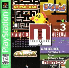 An image of the game, console, or accessory Namco Museum Volume 3 [Greatest Hits] - (CIB) (Playstation)