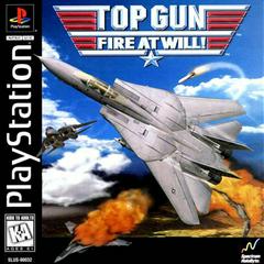 An image of the game, console, or accessory Top Gun Fire at Will - (CIB) (Playstation)