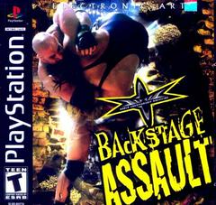 An image of the game, console, or accessory WCW Backstage Assault - (CIB) (Playstation)