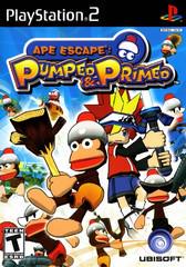 An image of the game, console, or accessory Ape Escape Pumped and Primed - (CIB) (Playstation 2)