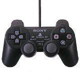 Black Dual Shock Controller - (LS) (Playstation 2)