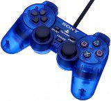 Blue Dual Shock Controller - (LS) (Playstation 2)