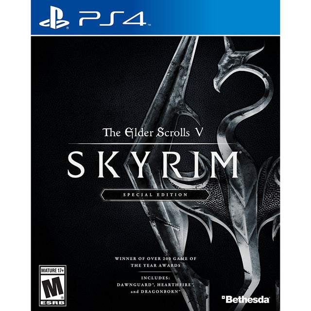 An image of the game, console, or accessory Elder Scrolls V: Skyrim [Anniversary Edition] - (CIB) (Playstation 4)