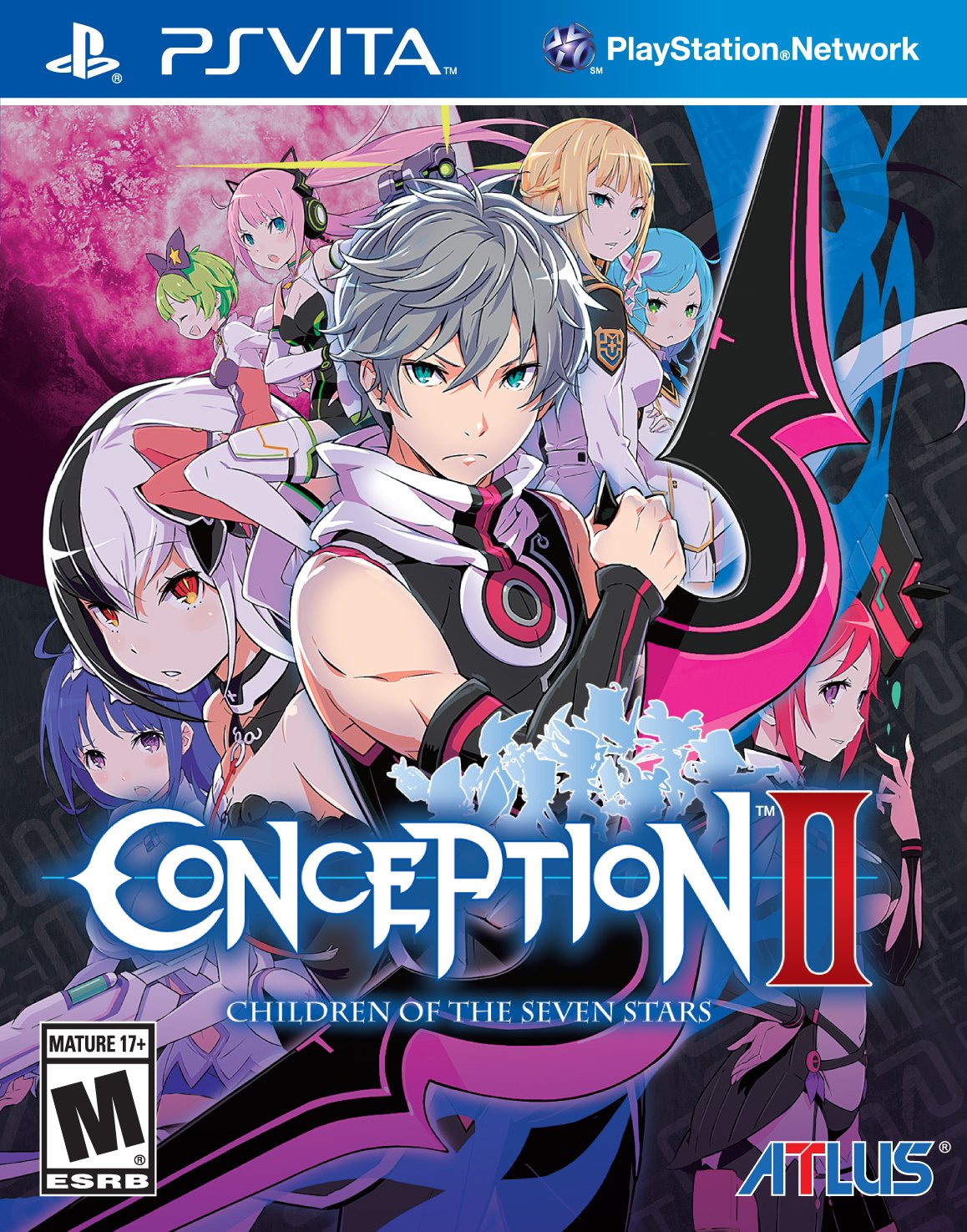 An image of the game, console, or accessory Conception II: Children of the Seven Stars - (LS) (Playstation Vita)