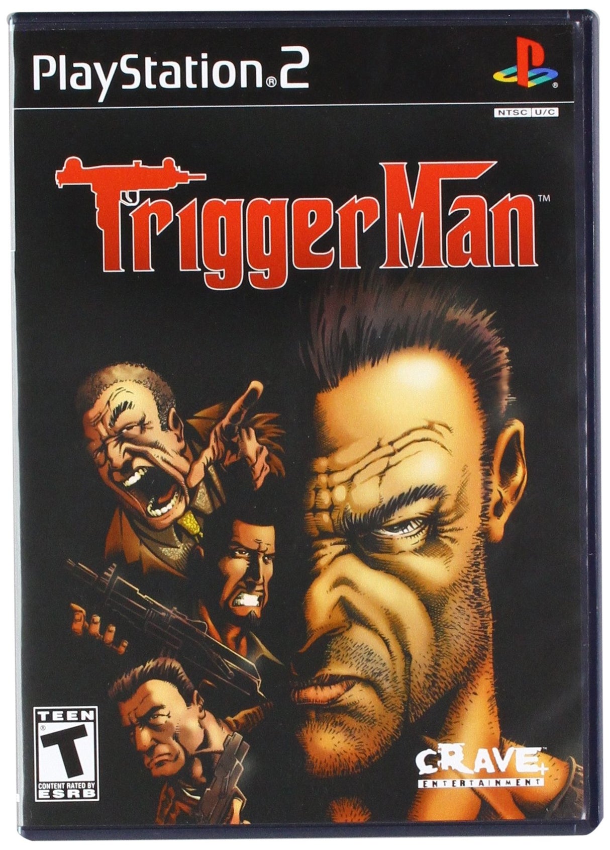 An image of the game, console, or accessory Trigger Man - (CIB) (Playstation 2)