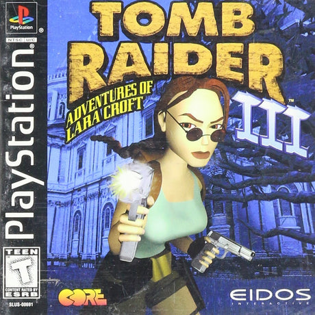 An image of the game, console, or accessory Tomb Raider III - (CIB) (Playstation)