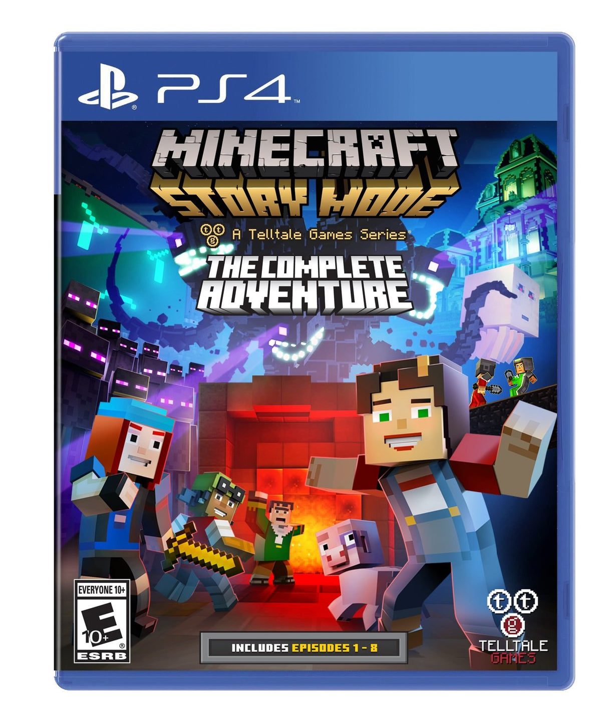 Minecraft: Story Mode Complete Adventure - (CIB) (Playstation 4)