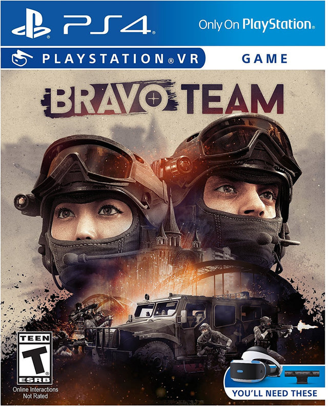 An image of the game, console, or accessory Bravo Team VR - (CIB) (Playstation 4)