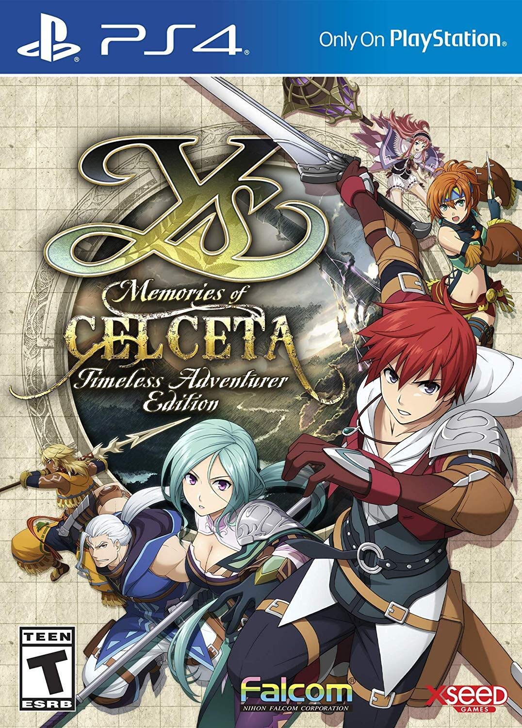 Ys: Memories of Celceta [Timeless Adventurer Edition] - (NEW) (Playstation 4)