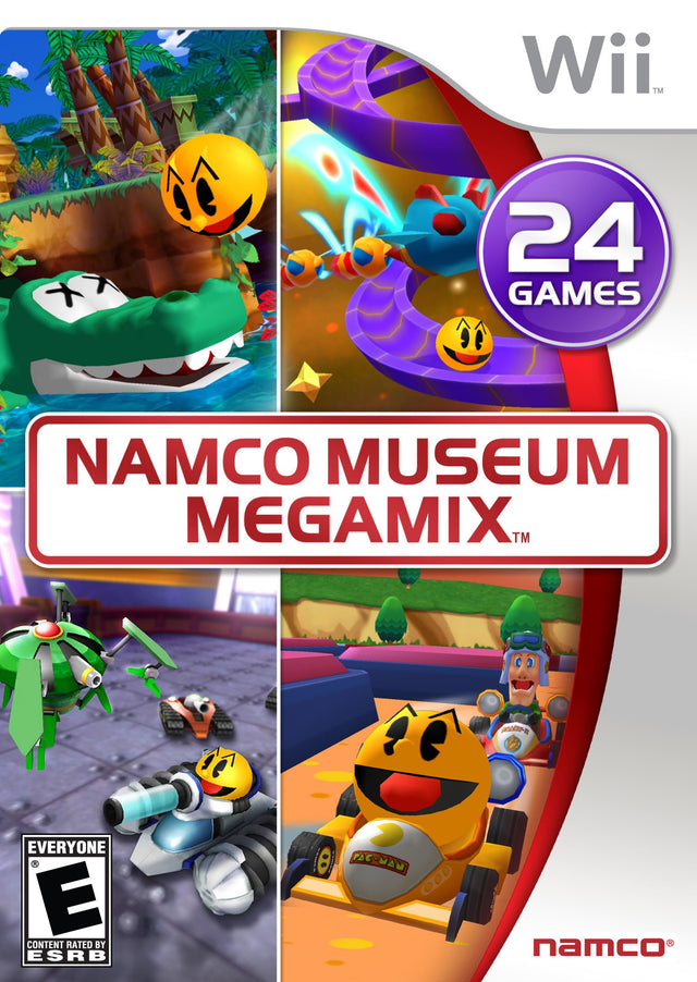 An image of the game, console, or accessory Namco Museum Megamix - (CIB) (Wii)