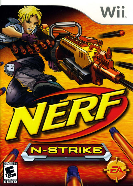 An image of the game, console, or accessory NERF N-Strike (game only) - (CIB) (Wii)