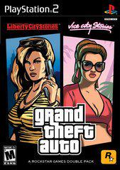 An image of the game, console, or accessory Grand Theft Auto Stories Double Pack: Liberty City Stories & Vice City Stories - (CIB) (Playstation 2)