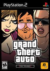 An image of the game, console, or accessory Grand Theft Auto Trilogy - (CIB) (Playstation 2)