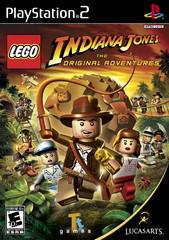 An image of the game, console, or accessory LEGO Indiana Jones The Original Adventures - (CIB) (Playstation 2)