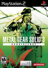 An image of the game, console, or accessory Metal Gear Solid 3 Subsistence - (CIB) (Playstation 2)