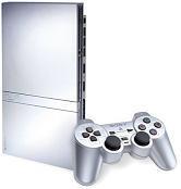 Silver Slim Playstation 2 System - (LS Flaw) (Playstation 2)