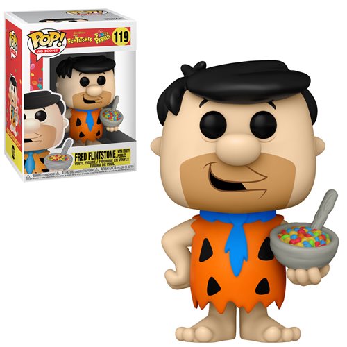 POP Ad Icons The Flintstones Fred Flintstone with Fruity Pebbles 119