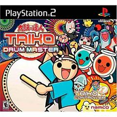 An image of the game, console, or accessory Taiko Drum Master w/ Drum - (LS) (Playstation 2)