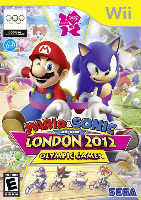 An image of the game, console, or accessory Mario & Sonic at the London 2012 Olympic Games - (LS) (Wii)