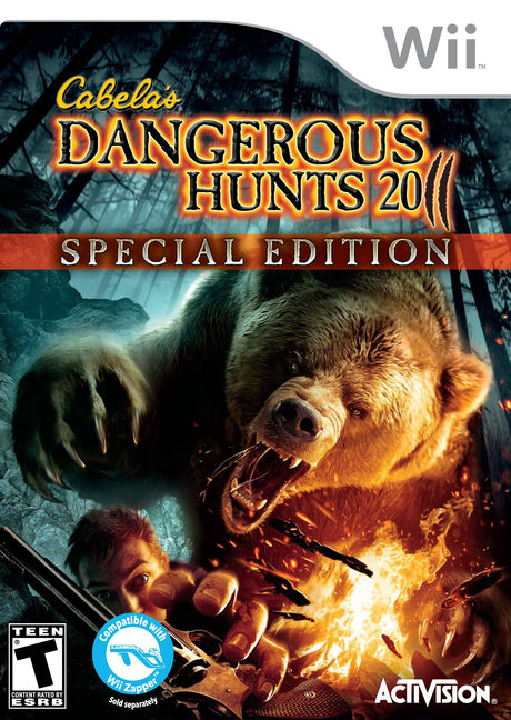 An image of the game, console, or accessory Cabela's Dangerous Hunts 2011 [Special Edition] - (CIB) (Wii)