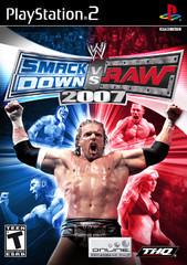 An image of the game, console, or accessory WWE Smackdown vs. Raw 2007 - (CIB) (Playstation 2)