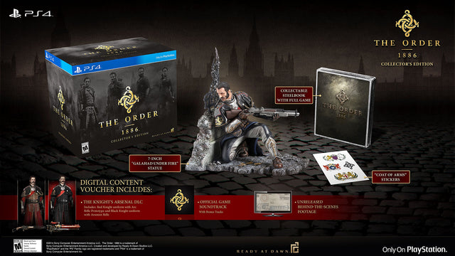 An image of the game, console, or accessory The Order: 1886 [Collector's Edition] - (CIB) (Playstation 4)