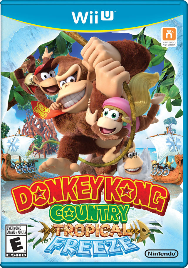 An image of the game, console, or accessory Donkey Kong Country: Tropical Freeze [Nintendo Selects] - (CIB) (Wii U)