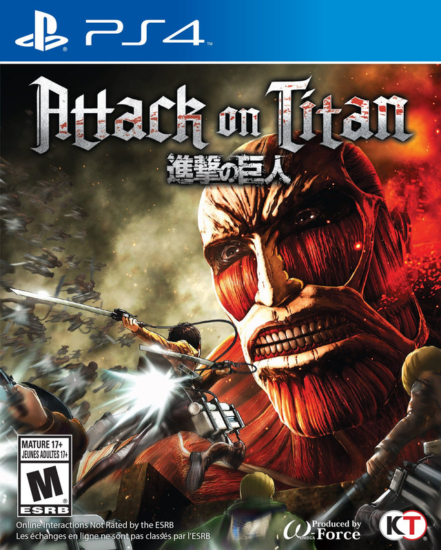 An image of the game, console, or accessory Attack on Titan - (CIB) (Playstation 4)