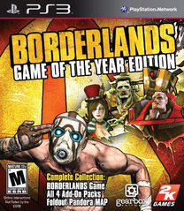 An image of the game, console, or accessory Borderlands [Game of the Year] - (CIB) (Playstation 3)