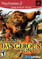 An image of the game, console, or accessory Cabela's Dangerous Hunts [Greatest Hits] - (CIB) (Playstation 2)