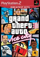 An image of the game, console, or accessory Grand Theft Auto Vice City [Greatest Hits] - (CIB) (Playstation 2)